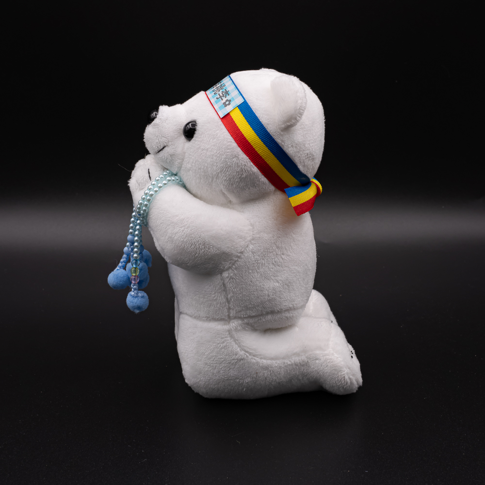 お祈りクマ白 ブルー念珠セット | 【公式】創価学会仏壇・仏具・書籍